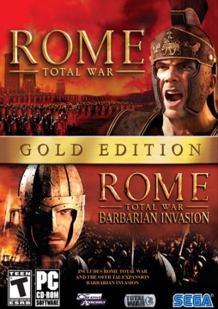 Rome Total War + Barbarian Invasion Gold Edition (2007) PC | Repack